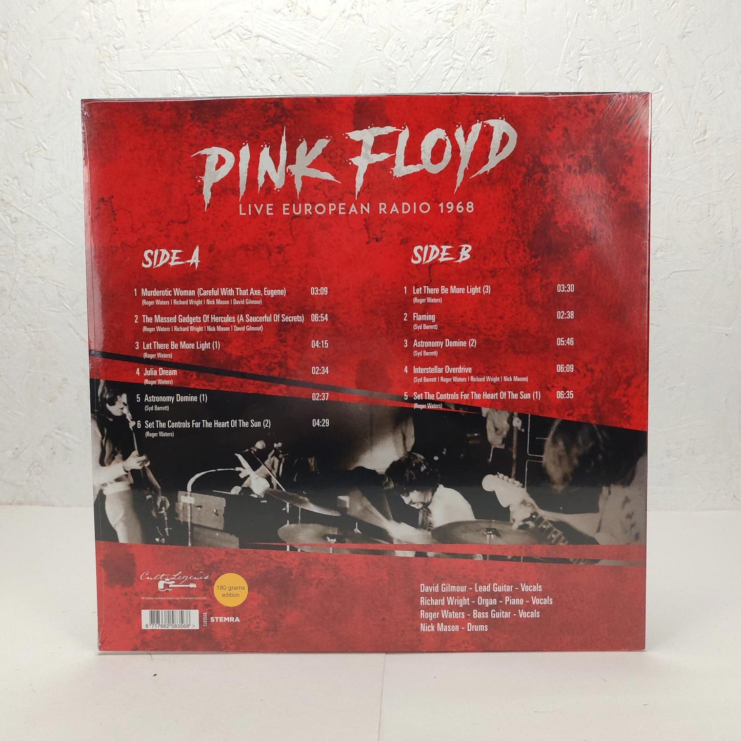 Pink Floyd, live european radio 1968